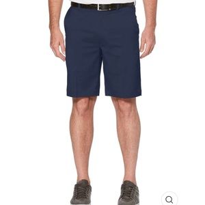 PGA tour mens navy standard for golf shorts